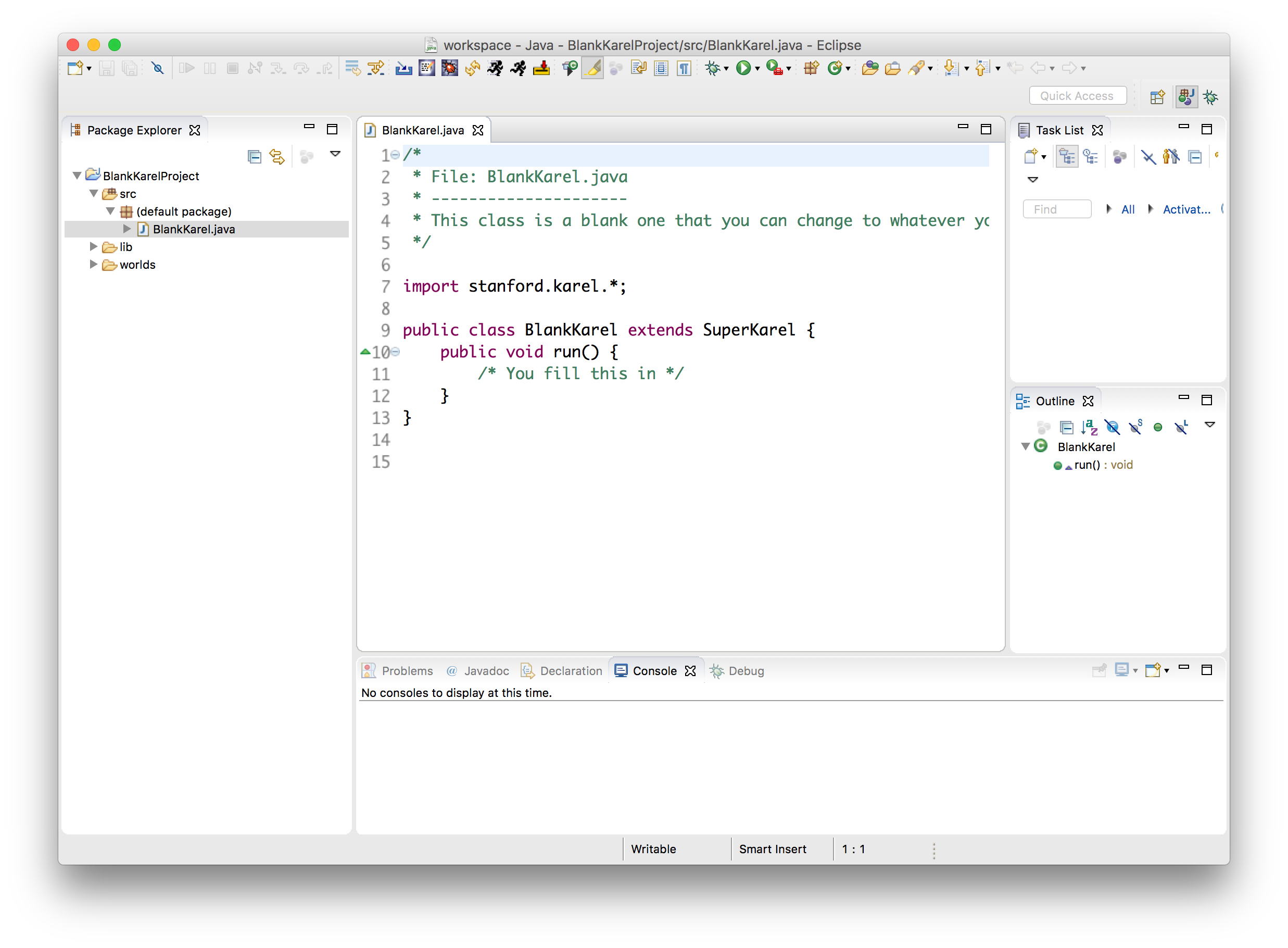 Open code file